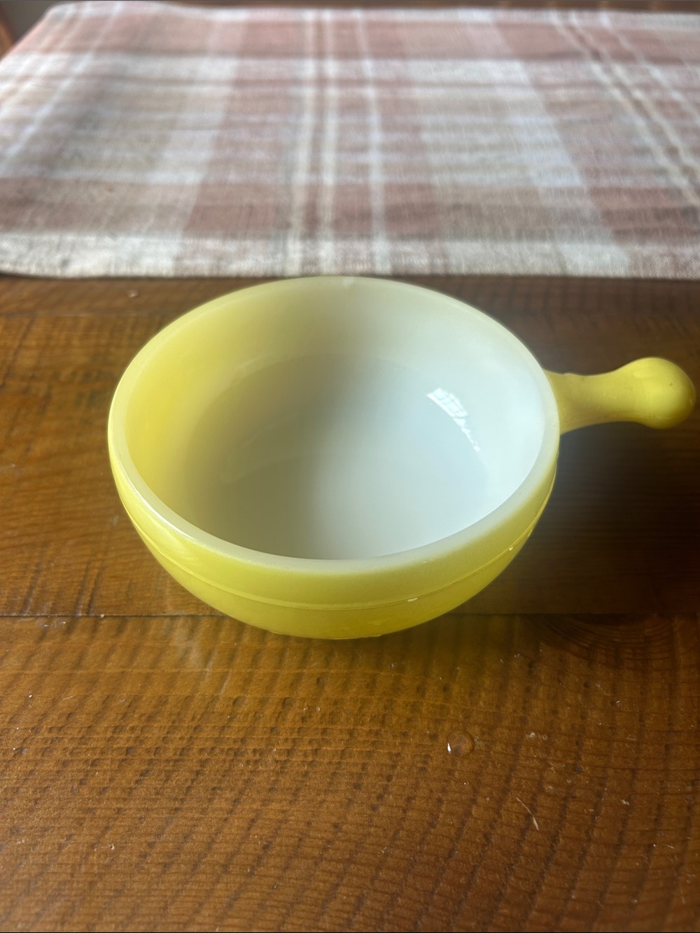 Yellow Ceramic Handle Soup Bowl - Home Dining Serveware